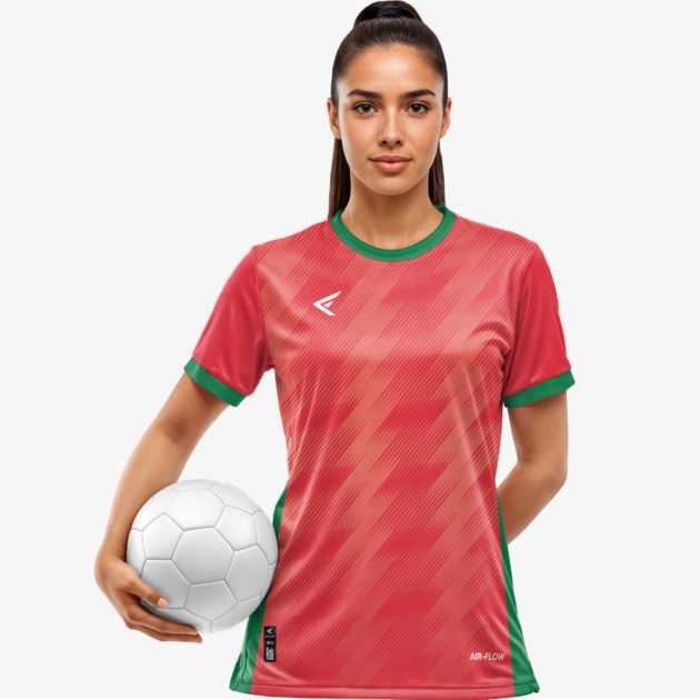 Kadın Futbol Basic Bisiklet Yaka Forma 007